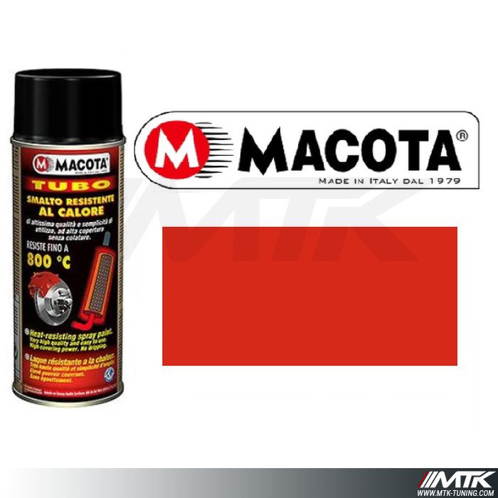 Peinture haute température Rouge Macota